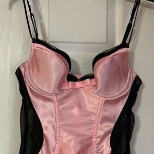 Pink corset/lingerie